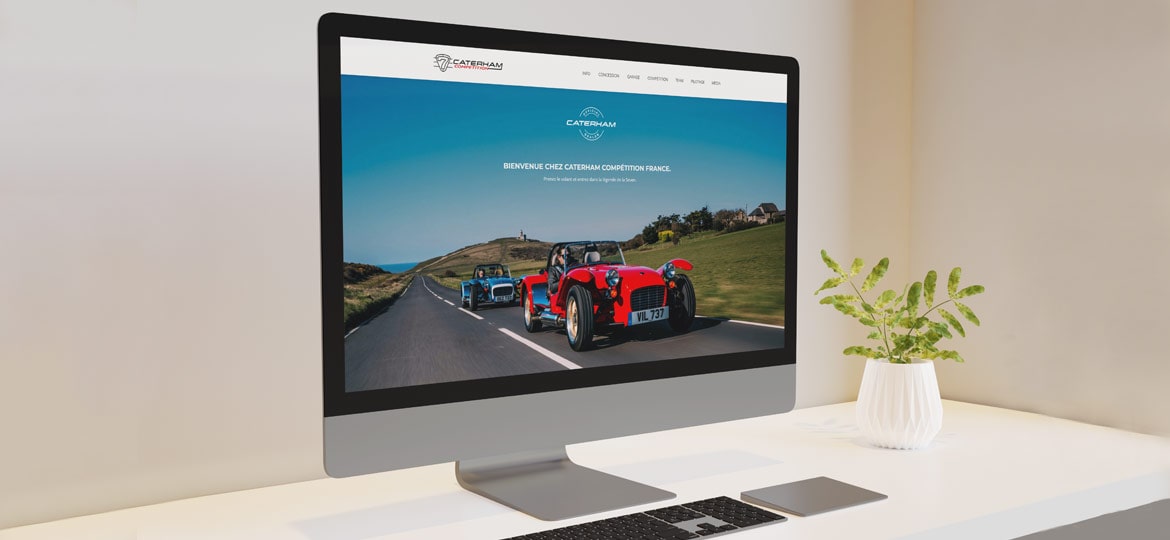 Création du site Caterham.fr