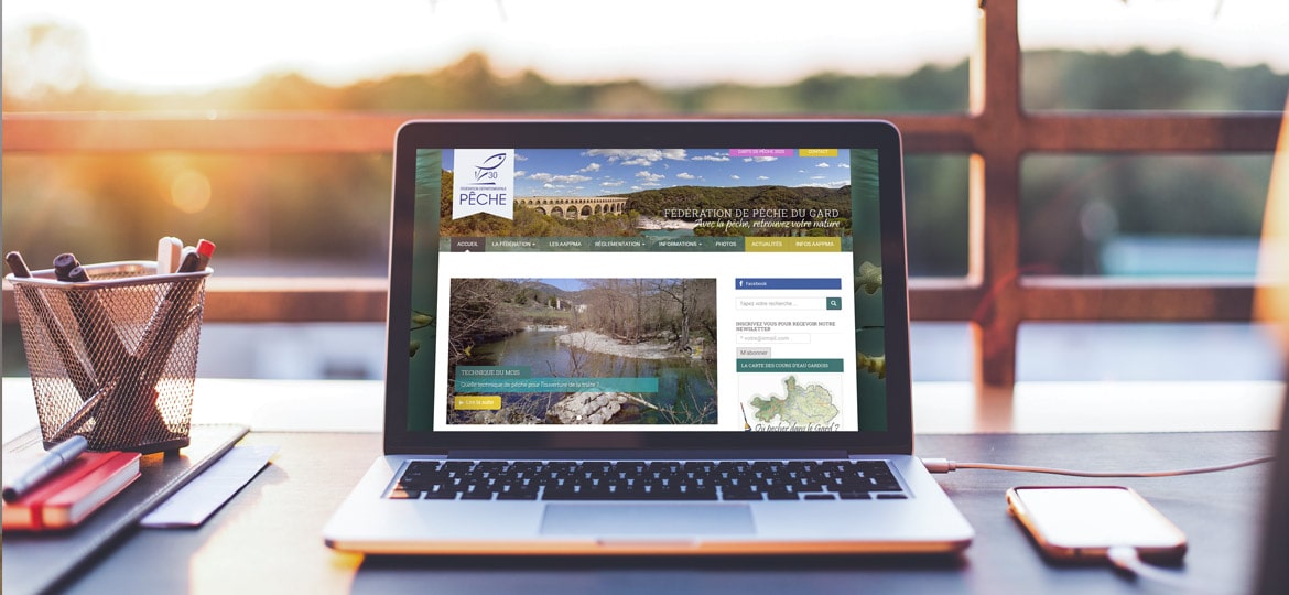 Création du site PecheGard.com